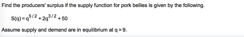 if the perfectly competitive market supply of pork bellies shifts from qs