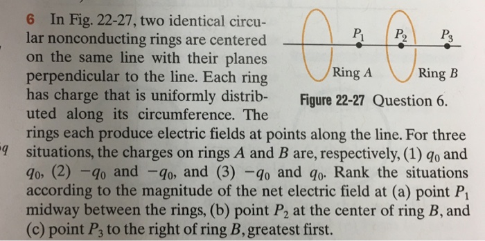 Solved In Fig. 22-27, two identical circular nonconducting | Chegg.com