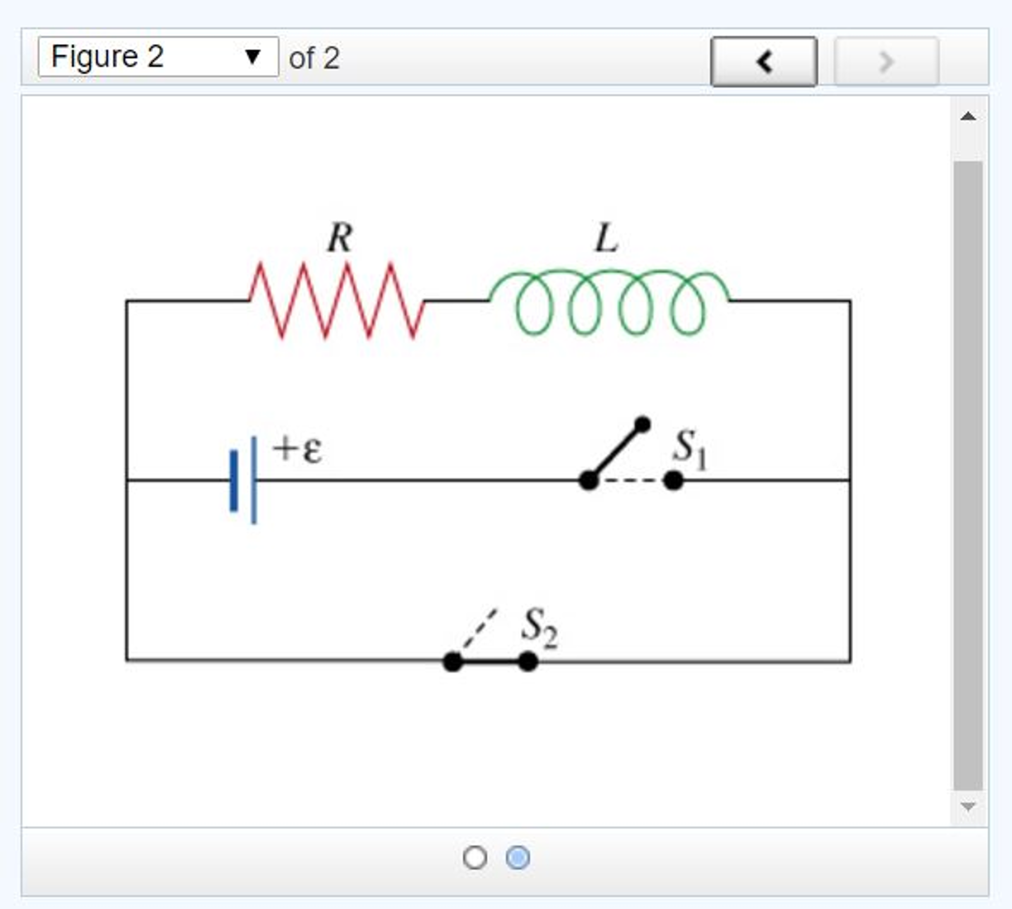 For this circuit, Kirchhoff's loop rule