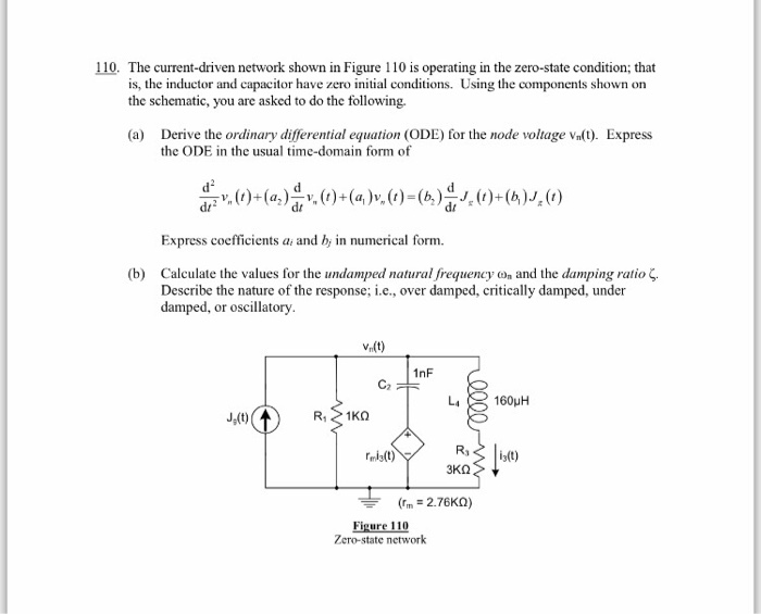 Solved The second-order ordinary differential equation (ODE) | Chegg.com