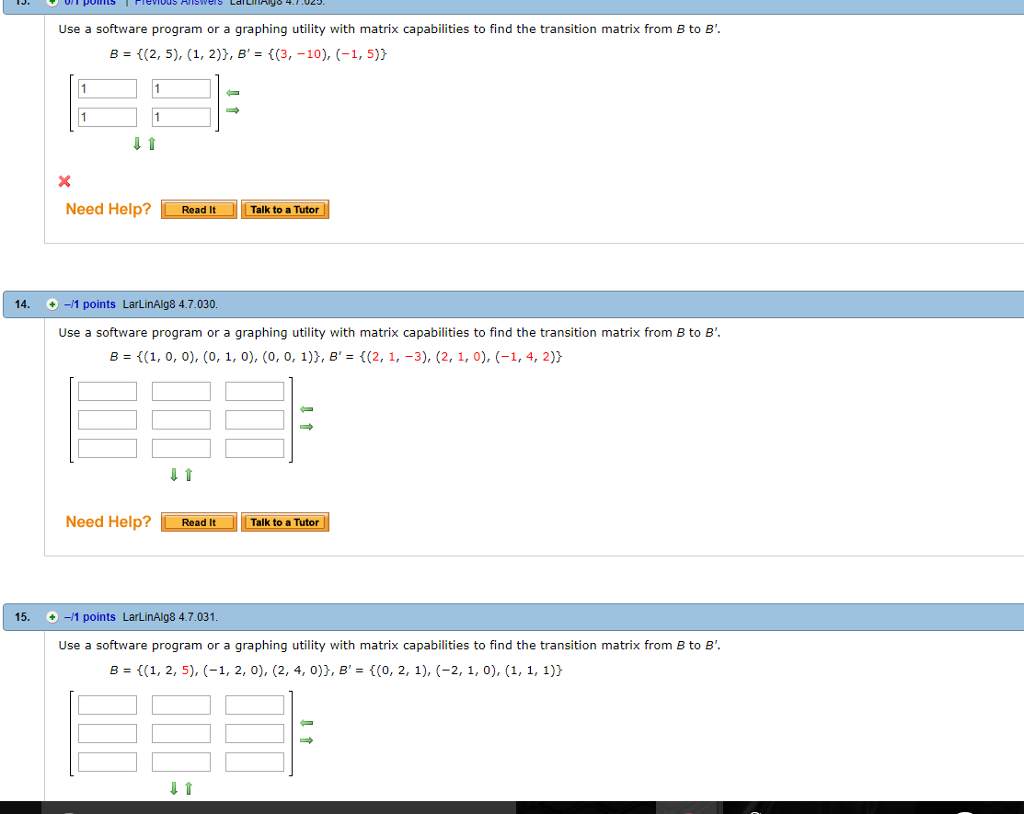 Solved Use a software program or a graphing utility with