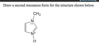 resonance structure draw form second shown below transcribed text show