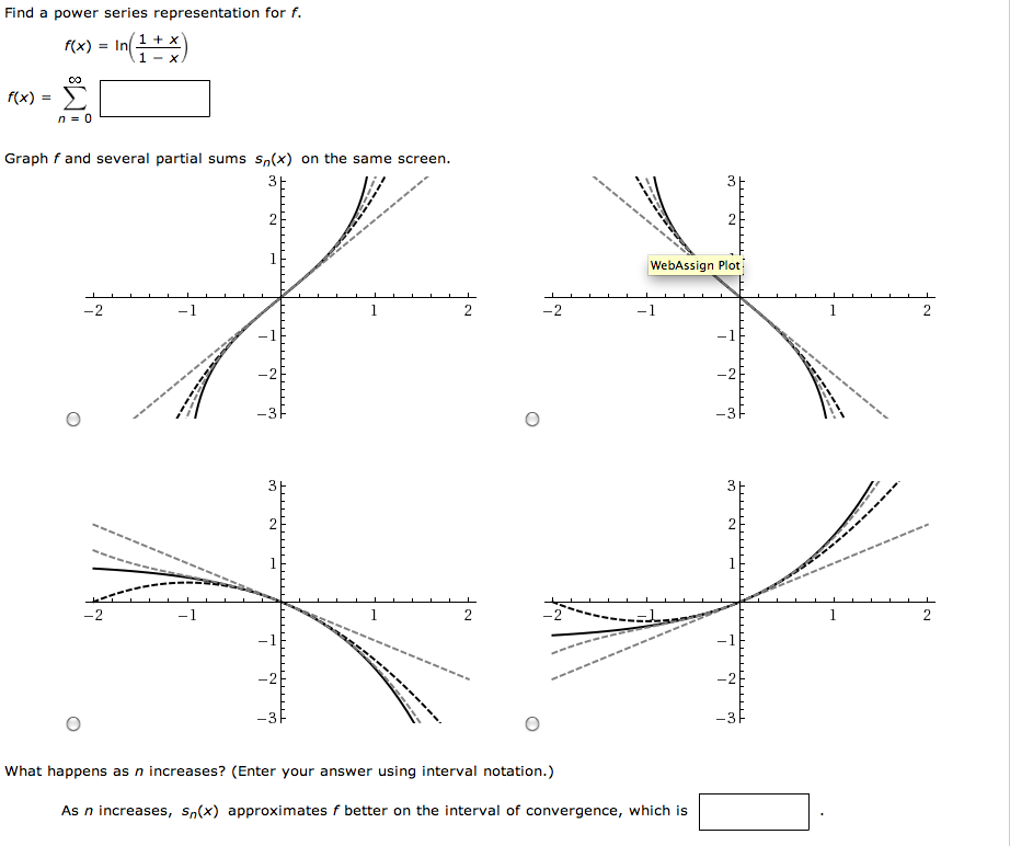 Solved Find A Power Series Representation For F F X I Chegg Com