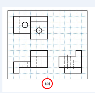 Solved Create an isometric sketch from the views provided: | Chegg.com