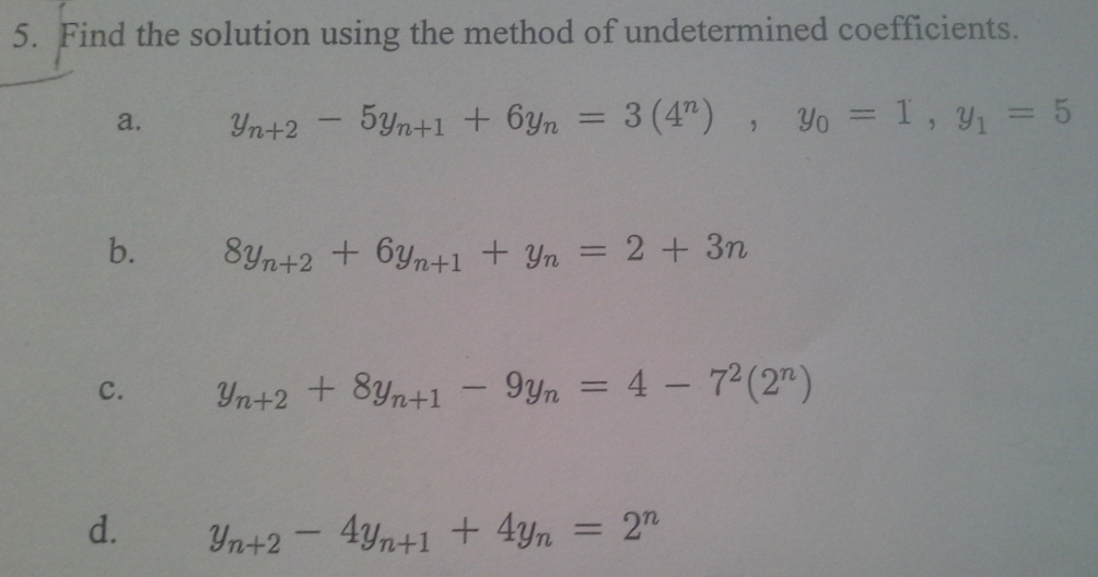 Solved Please Solve (b) Only. The Following Are Difference | Chegg.com