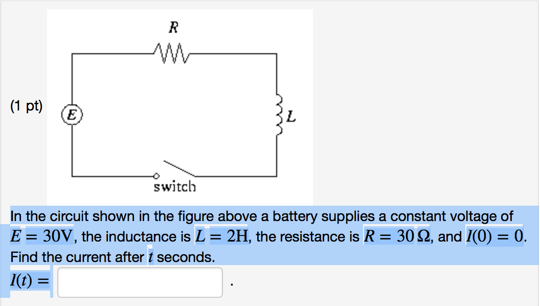 Solved In the circuit shown in the figure above a battery