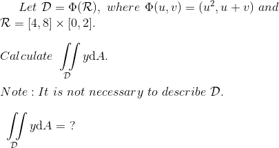 Solved Let D (r), Where U, V 3 (i2, U V) And 4.81 X 0, 2 