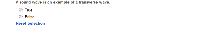 sound wave is an example of transverse wave