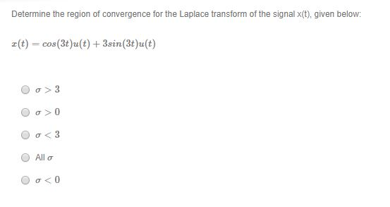 abscissa of convergence laplace transform
