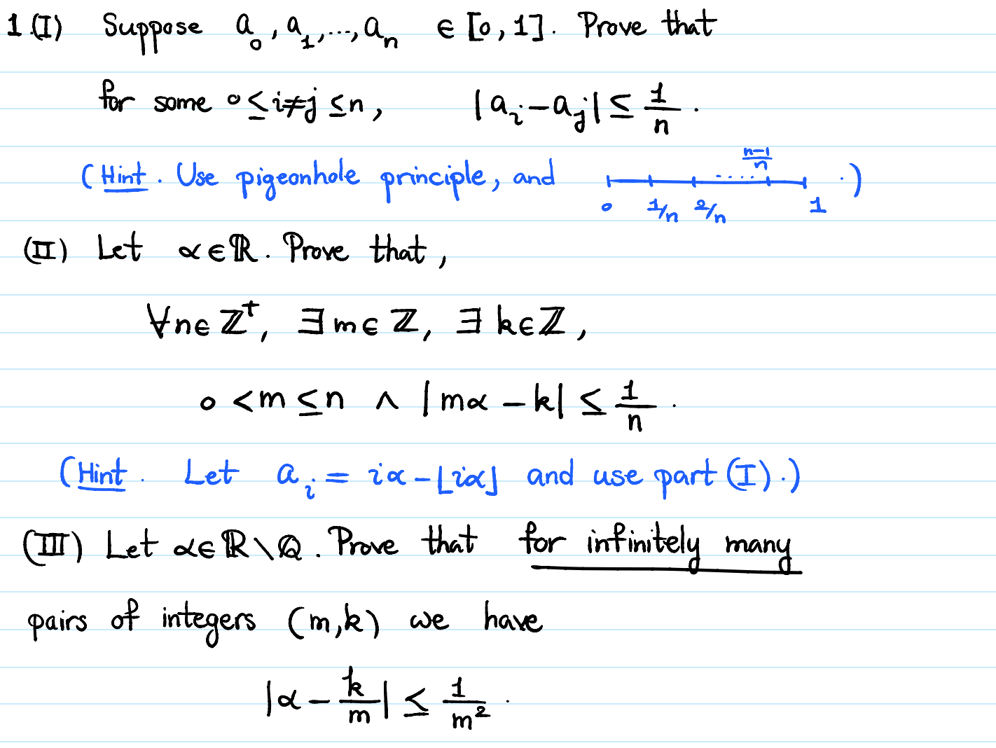 Solved Suppose a0, a1,..an epsilon[0, 1]. Prove that for