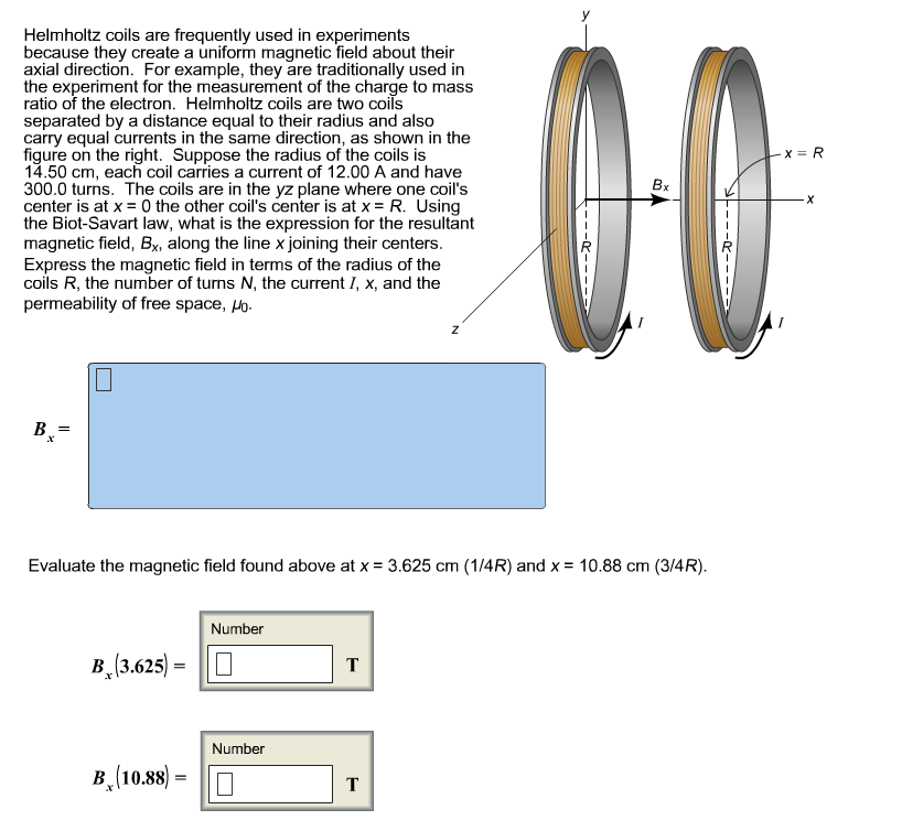 Solved Helmholtz Coils Are Frequently Used In Experiments | Chegg.com