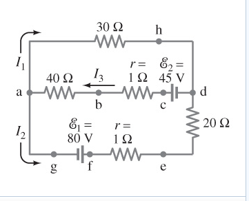 Solved What is the potential difference between points a and | Chegg.com