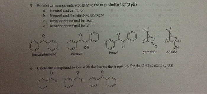 solved-which-two-compounds-would-have-the-most-similar-ir-chegg