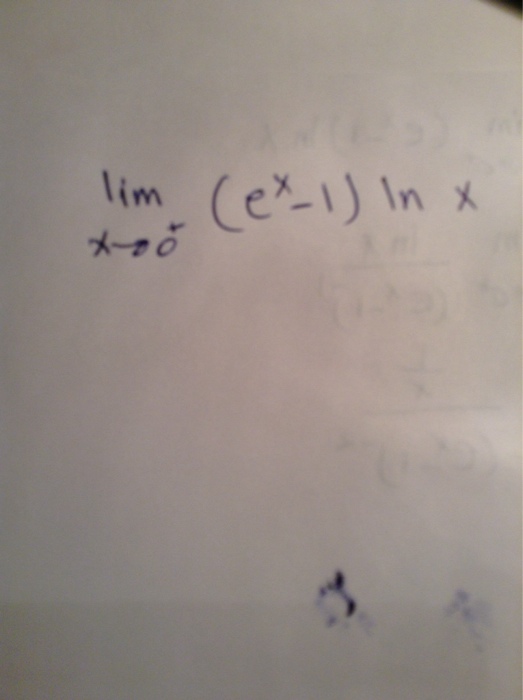 solved-lim-e-x-1-lnx-chegg