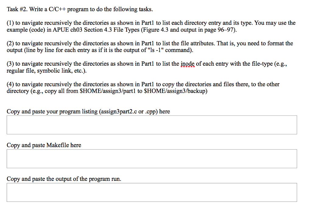 Part 1 (C/C++ Programming) You will do here what you | Chegg.com