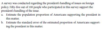 Solved A Survey Was Conducted Regarding The Presidents | Chegg.com