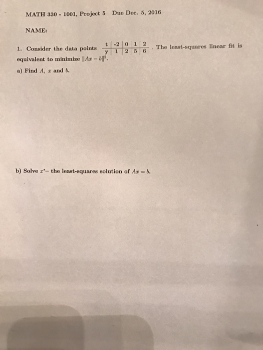 Solved Using Linear Algebra, solve the following 2 questions | Chegg.com