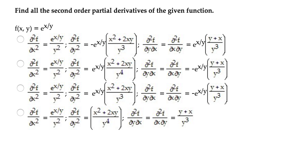 Second Derivative Calculator With Steps