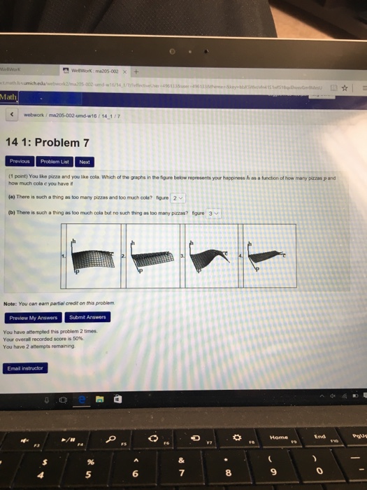 Solved 14 1: Problem 5 Previous Problem List Next (1point) | Chegg.com