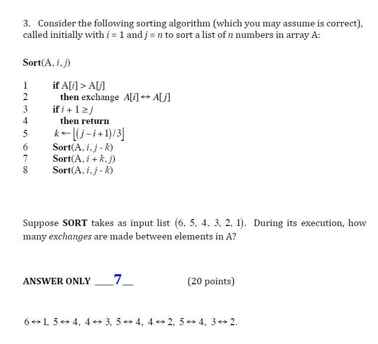 Solved I need step by step explanation in how to solve the | Chegg.com