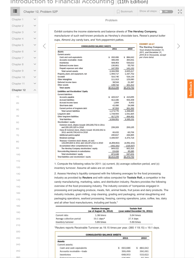 Introduction To Financial ACCOunting (11th Edition) | Chegg.com