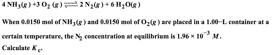 Solved The first step in HNO3 production is the catalyzed | Chegg.com