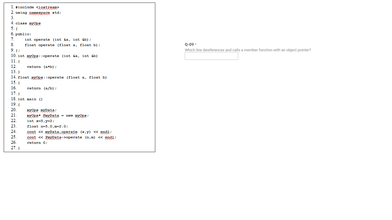 Solved #include Using Namespace Std; Class | Chegg.com