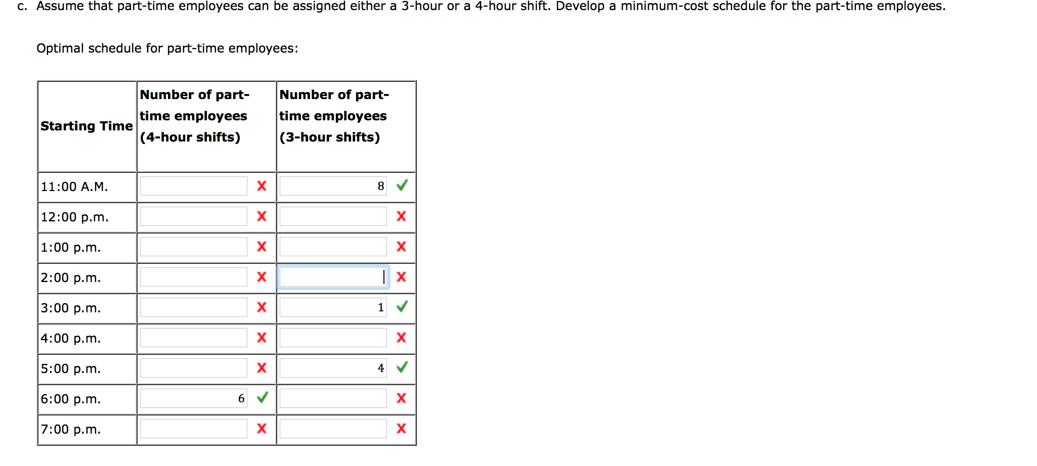 Solved Please fill in the tables. I would greatly appreciate | Chegg.com