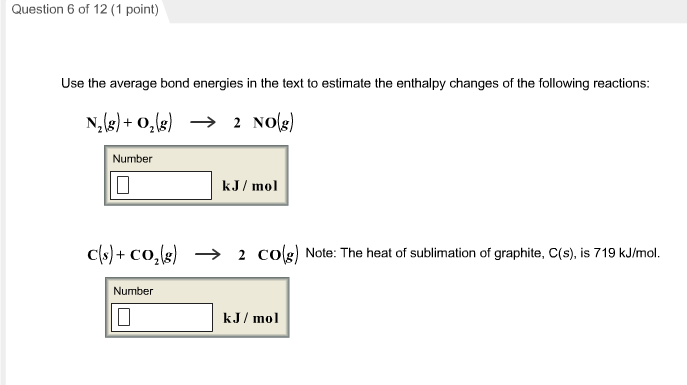 Solved Use The Average Bond Energies In The Text To Estimate | Chegg.com