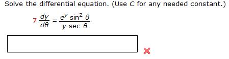 Solved Find the solution of the differential equation that | Chegg.com