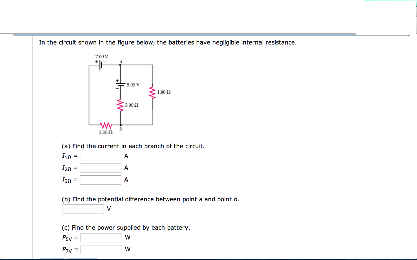 Solved In the circuit shown in the figure below, the | Chegg.com