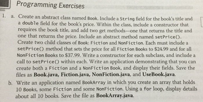 Solved Chapter 11 Java Programming Joyce Farrell 8th