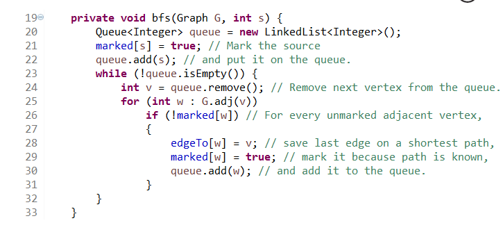 Solved Draw the tree represented by edgeTo[] after | Chegg.com