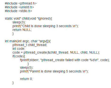 Solved Write a program where the initial (main) thread | Chegg.com