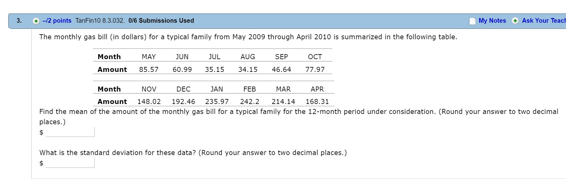 solved-find-the-mean-of-the-amount-of-the-monthly-gas-bill-chegg