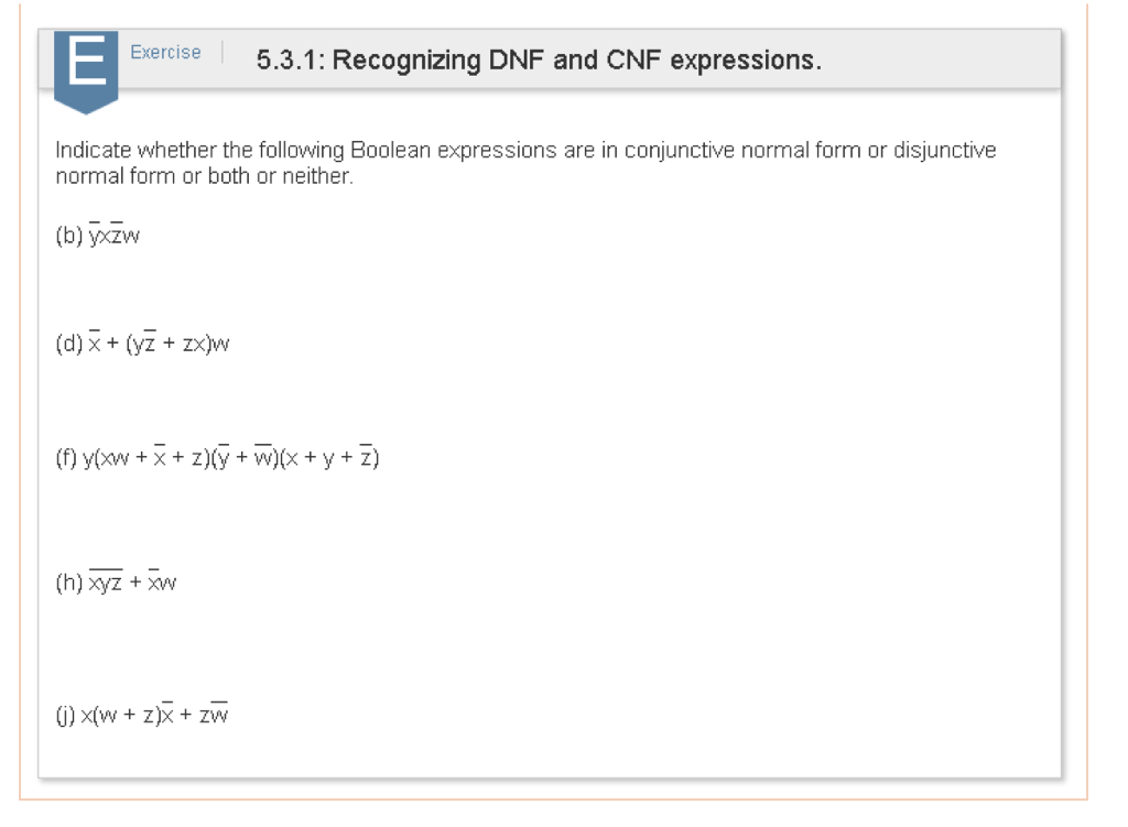 Solved Indicate Whether The Following Boolean Expressions | Chegg.com