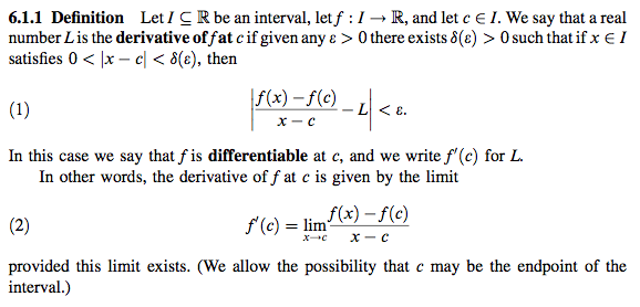 Solved Use The Definition To Find The Derivative Of Each Chegg Com