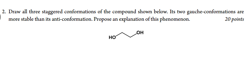 Solved I Know How To Draw The Conformations But The Second