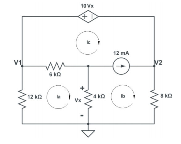 Solved How do you solve this problem using Mesh Analysis? | Chegg.com