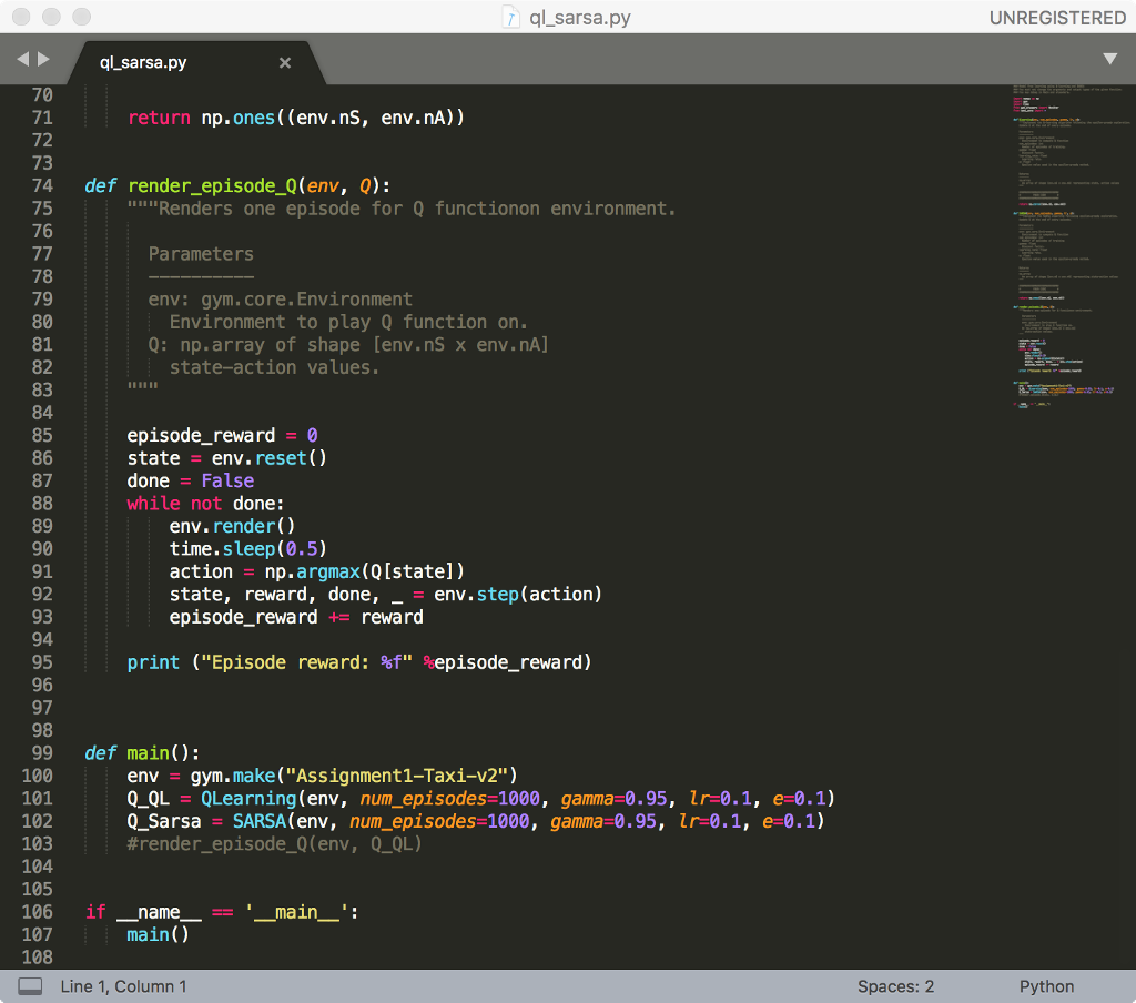 Solved Can anyone help me to code the Q-learning and SARSA | Chegg.com