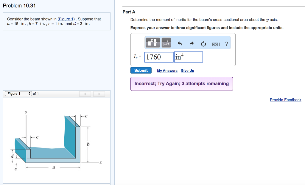 Solved Problem 10.31 Part A Consider The Beam Shown In | Chegg.com