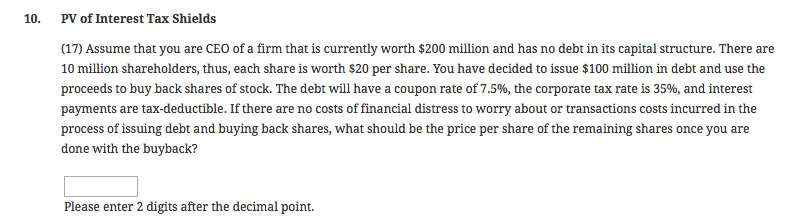 Solved Assume that you are CEO of a firm that is currently | Chegg.com