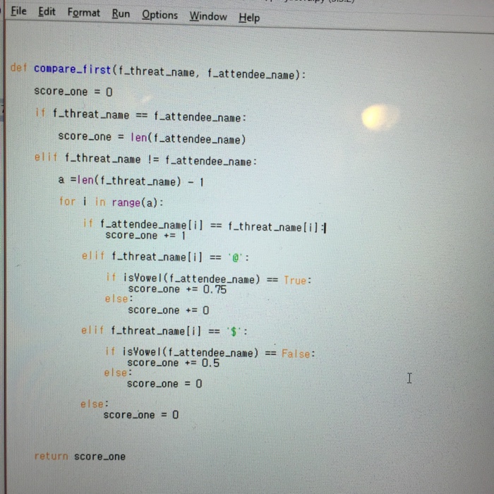 Solved Python. I have two files that contain names. The | Chegg.com