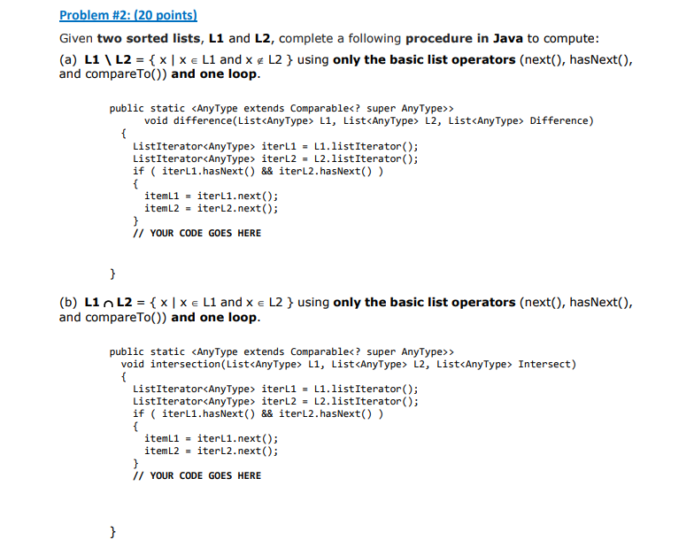 Solved (a) Write a method in Java to sort a stack of n | Chegg.com