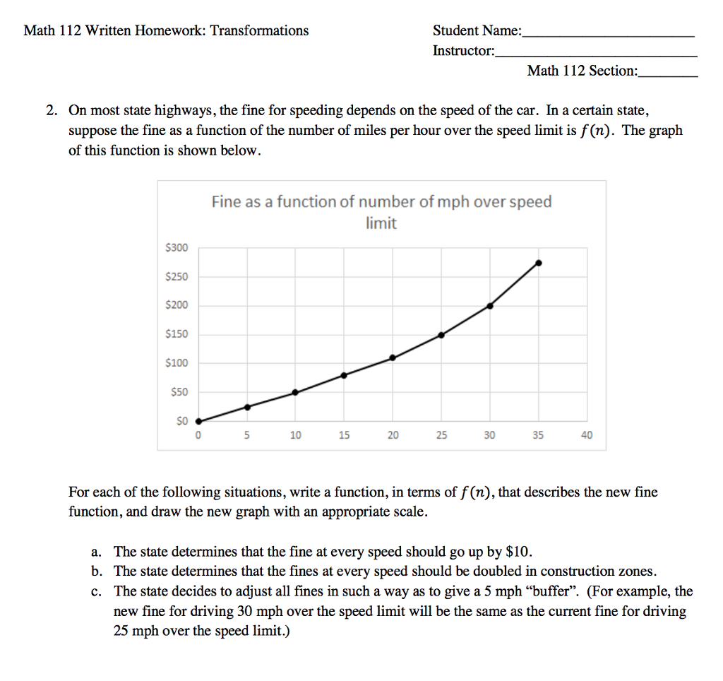 math 112 written homework transformations