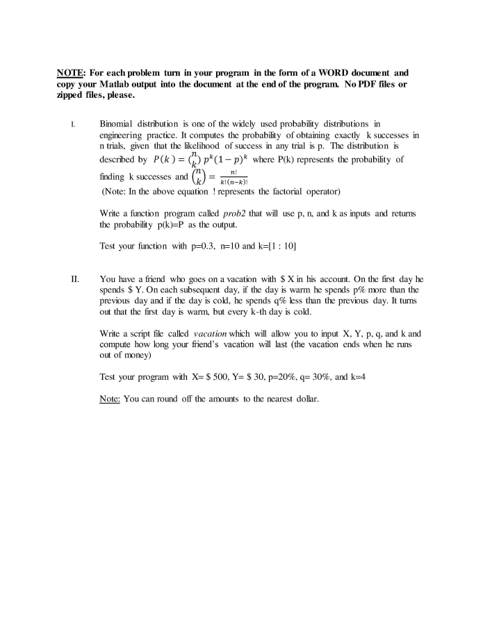 Solved NOTE For Each Problem Tum In Your Program In The Chegg