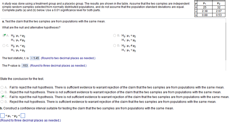 Statistics And Probability Archive | April 24, 2017 | Chegg.com