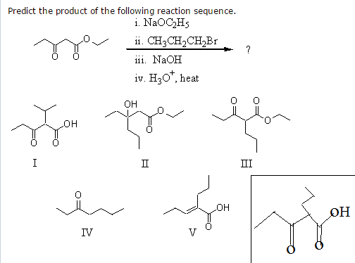 Solved Predict The Product Of The Following Reaction Ester 8769