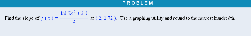 solved-find-the-slope-of-f-x-ln-7x-2-3-2-at-2-1-72-chegg