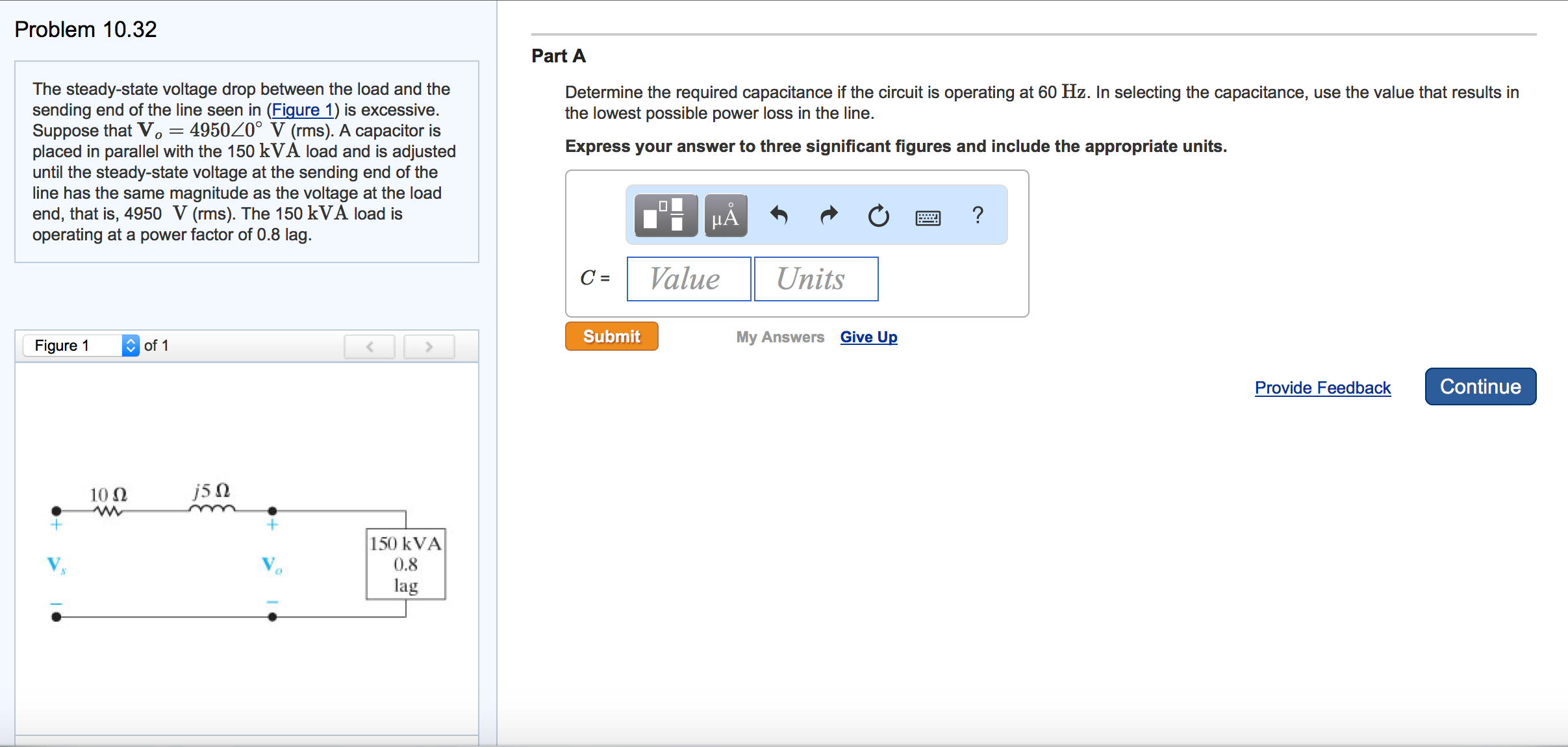 solved-the-steady-state-voltage-drop-between-the-load-and-chegg